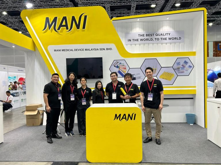 MANI Medical Malaysia booth at MIDEC 2024