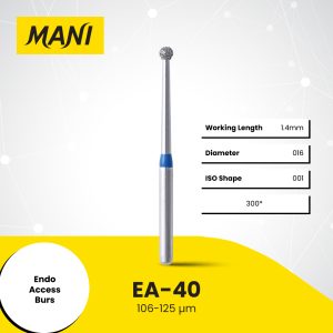 MANI Dia-Bur  Endo Access Bur EA-40