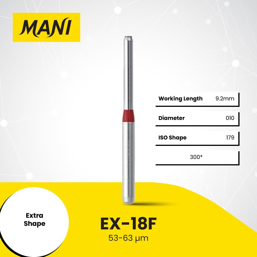 MANI Dia-Bur Extra Shape EX-18F