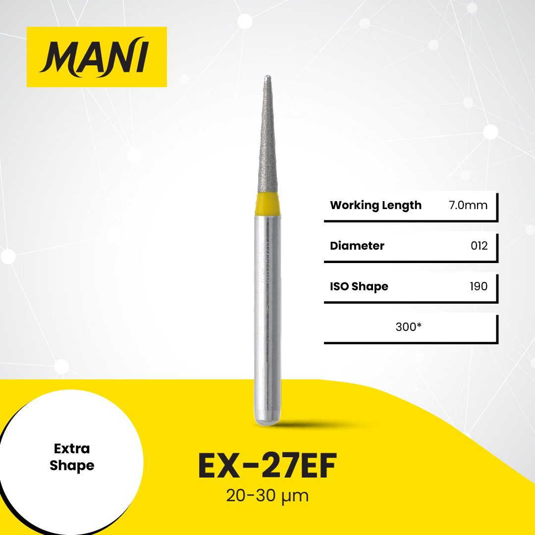 MANI Dia-Bur Extra Shape EX-27EF