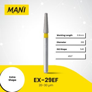 MANI Dia-Bur Extra Shape EX-29EF