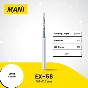 MANI Dia-Bur Extra Shape EX-58