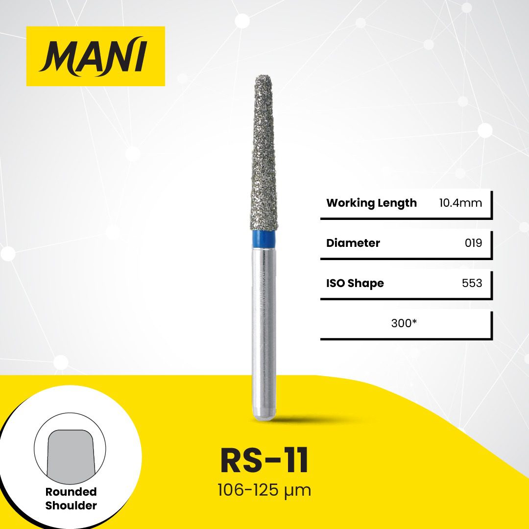 MANI Dia-Bur Rounded Shoulder RS-11