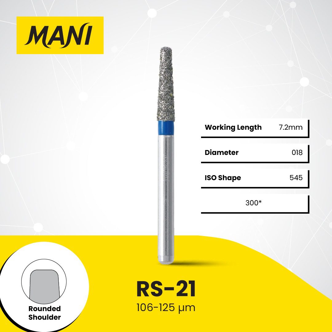 MANI Dia-Bur Rounded Shoulder RS-21