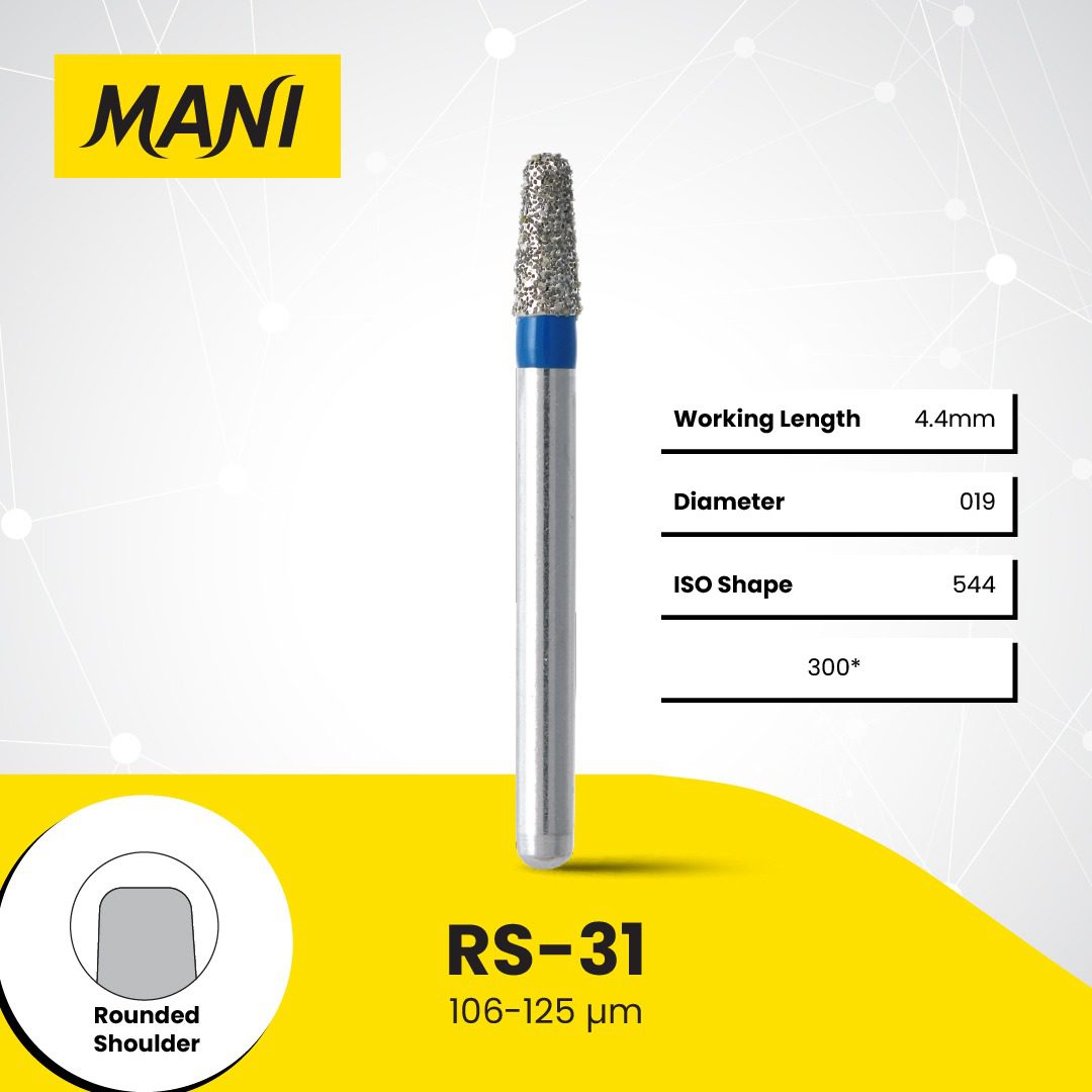 MANI Dia-Bur Rounded Shoulder RS-31