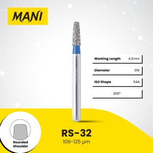 MANI Dia-Bur Rounded Shoulder RS-32
