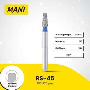 MANI Dia-Bur Rounded Shoulder RS-45