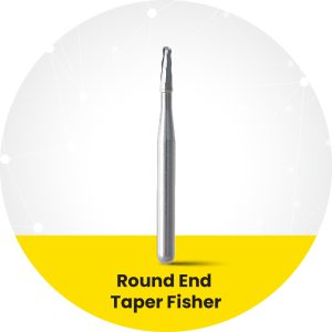 Carbide Round End Taper Fisher