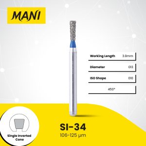 MANI Dia-Bur Single Inverted Cone SI-34
