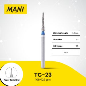 MANI Dia-Bur Taper Conial End TC-23
