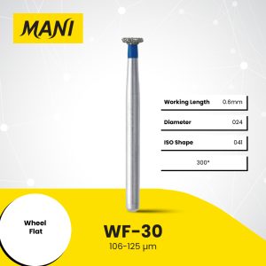 MANI Dia-Bur Wheel Flat WF-30