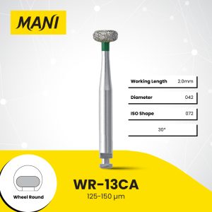 MANI Dia-Bur Wheel Round WR-13CA