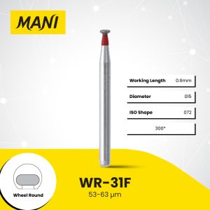 MANI Dia-Bur Wheel Round WR-31