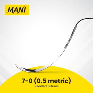 MANI 7-0 (0.5 metric) Needled Sutures