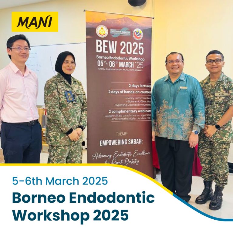 MANI Proudly Participates in the Borneo Endodontic Workshop 2025