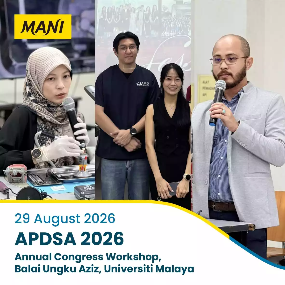 MANI Asia Supports Hands-On Learning at the 52nd APDSA Annual Congress Workshops